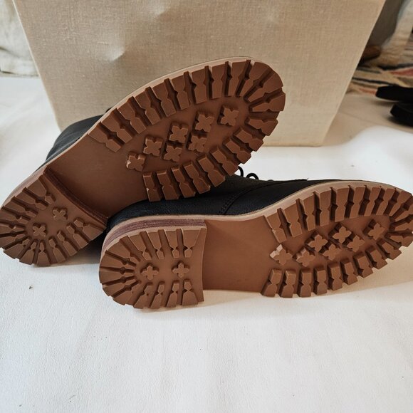 Madewell The Clair Lace-Up Boot in Leather - Picture 6 of 7